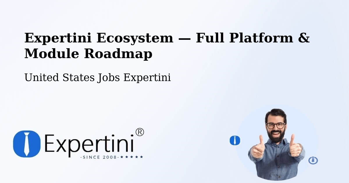 Expertini Ecosystem — Full Platform & Module Roadmap – Newnan